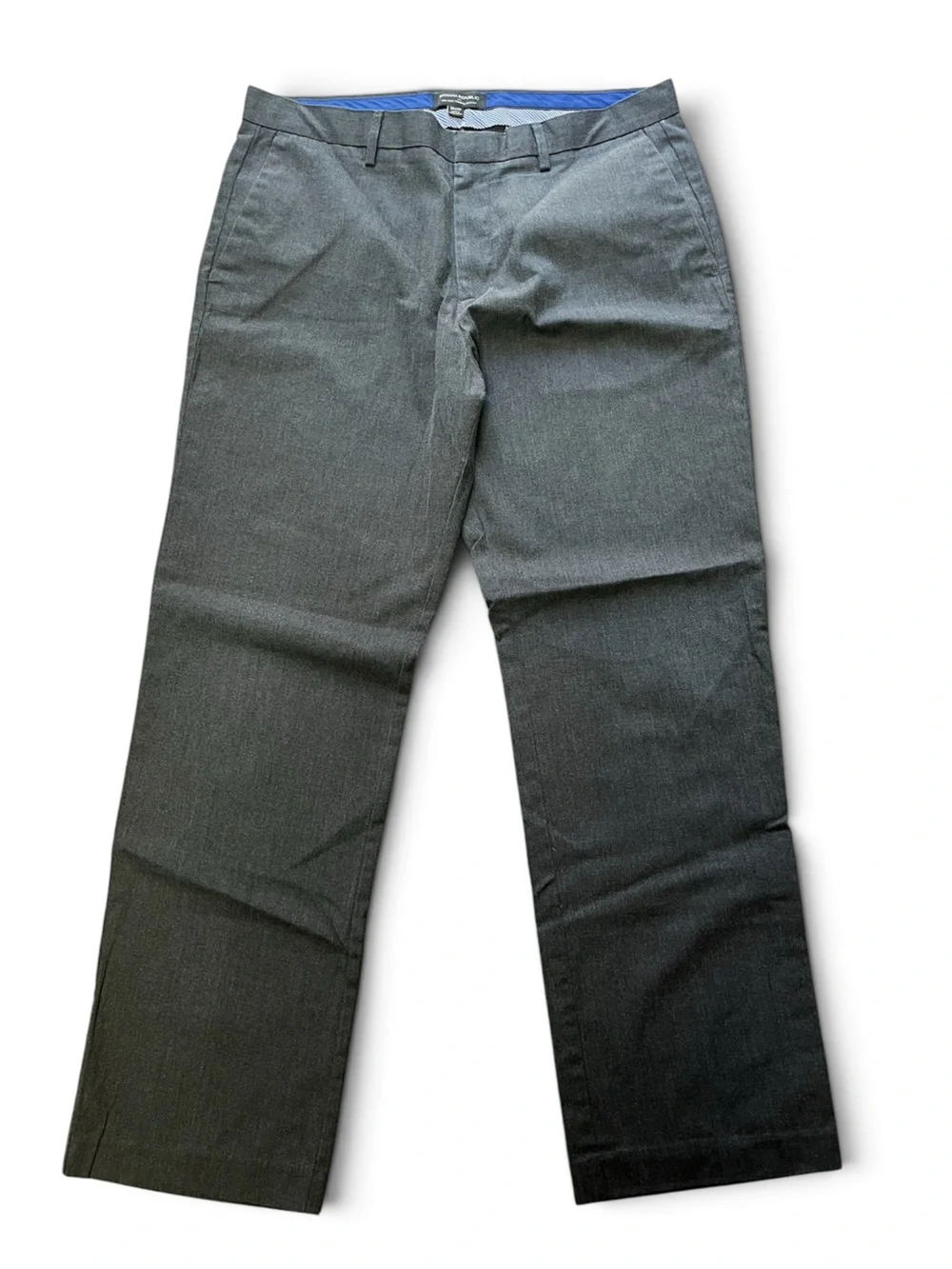Banana Republic Men's size 36 x 32 Charcoal Straight dress pants